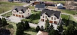 render residential estate, housing community masterplan,3d townhouse development
