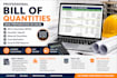prepare professional bill of quantities boq in excel