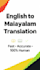 translate english to malayalam accurately and fast