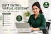 do virtual assitance and data entry tasks