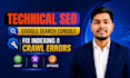 fix technical SEO issues and google search console indexing problems