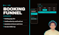 build a booking funnel with automations