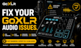 fix goxlr audio issues, mic problems, echo, crackling and audio routing
