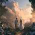 create a captivating romantic book cover illustration