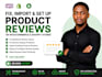 integrate and setup product reviews on woocommerce or shopify store