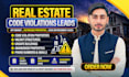 do real estate code violation and distressed property leads