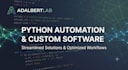 build custom software and python scripts