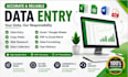 do accurate data entry,copypaste,web research,and excel data entry