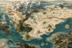draw fantasy map illustration for map