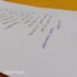 do wonderful, clear, handwriting