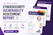 write cybersecurity vulnerability assessment reports