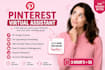 be your pinterest virtual assistant for pin design and management