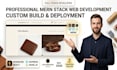 develop a react js web application with mern stack