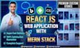 develop a react js web application with mern stack