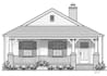 draft US architectural plans in autocad