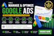 manage and optimize google ads