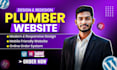 design modern plumbing website for more leads