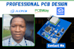 use easyeda to design professional custom pcb layout, schematic, pcb board