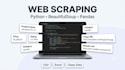 do data extraction from any web using python