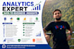 do data analysis using sql, python, excel and power bi
