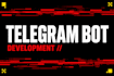 create a custom telegram bot with python