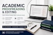 professionally edit and proofread your academic paper