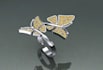 provide a 3d printable butterfly ring stl file