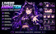 live2d animation vtuber animation idle animation toggle animation rigging