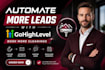 automate gohighlevel CRM lead follow up