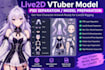 live2d vtuber model art psd separation live2d ready vtuber model preparation