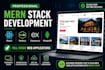 build a responsive mern stack website with react and node js