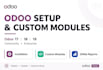 do odoo 15,16,17,18,19 setup and configuration