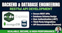 develop secure rest apis and database architecture in node js and express