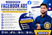 setup and manage facebook ads with pixel and audience targeting