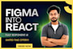 turn figma into react js and next js website