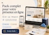 build a website with logo and hosting setup