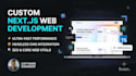build a high performance nextjs website