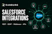 integrate salesforce with rest apis, webhooks, and external systems