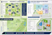 design wayfinding, campus, university, trail, and visitor orientation maps