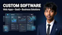 custom software, web apps and saas solutions