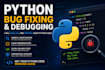 debug, fix, and improve your python code