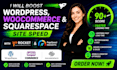 boost wordpress woocommerce  squarespace site speed with wp rocket and pagespeed
