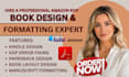 proofread, paperback formatting, book formatting and book editing
