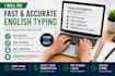 do fast and accurate english typing