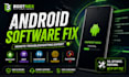 troubleshoot and fix android software problems remotely