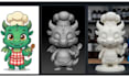 create custom cartoon figures, toy models and 3d printable characters