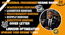 craft a procurement, logistic, warehouse, supply resume