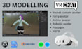 create a furry avatar with custom features