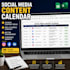 create a social media content calendar