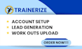 set up your trainerize account and upload workouts